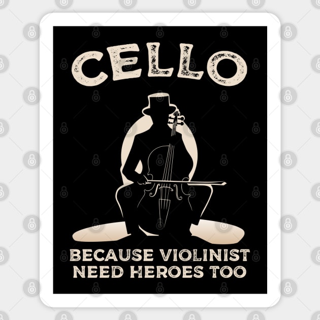 Cello Sticker by Yopi